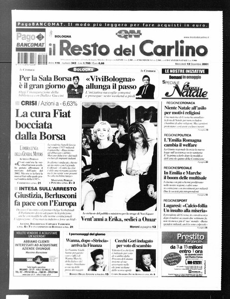 Il Resto del Carlino : giornale dell'Emilia